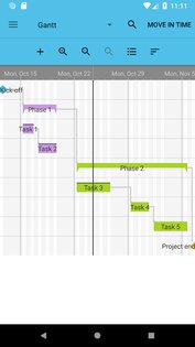 Project Schedule IAP 2.9.1. Скриншот 2