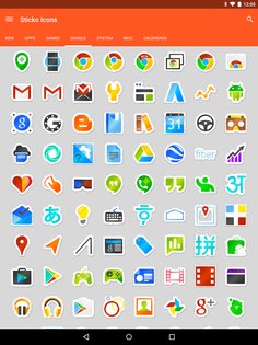 Sticko - Icon Pack 4.1. Скриншот 9