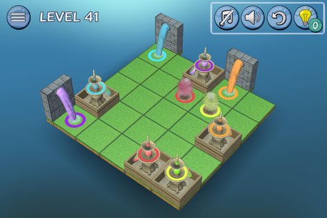 Flow Fountain 3D Puzzle 1.0. Скриншот 2