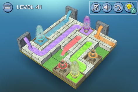 Flow Fountain 3D Puzzle 1.0. Скриншот 3