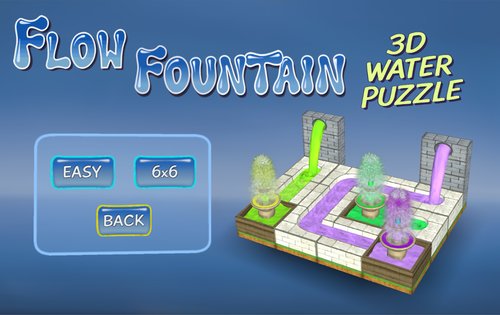 Flow Fountain 3D Puzzle 1.0. Скриншот 4