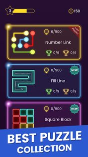 Puzzle Glow 2.1.77. Скриншот 2