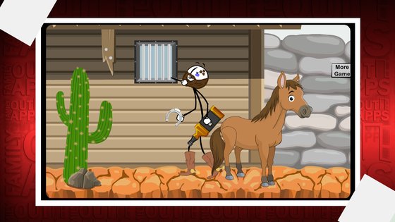 Stickman Western 3.1. Скриншот 2