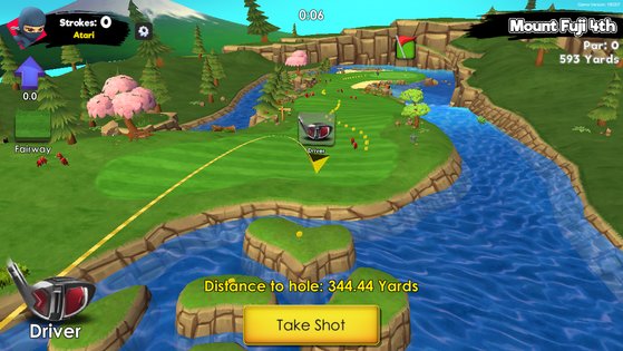 Ninja Golf 1.6.7. Скриншот 1