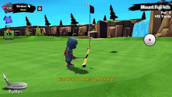 Ninja Golf 1.6.7. Скриншот 3