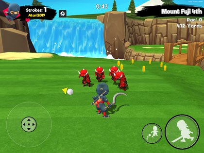 Ninja Golf 1.6.7. Скриншот 7