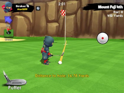 Ninja Golf 1.6.7. Скриншот 8