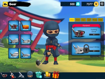 Ninja Golf 1.6.7. Скриншот 9