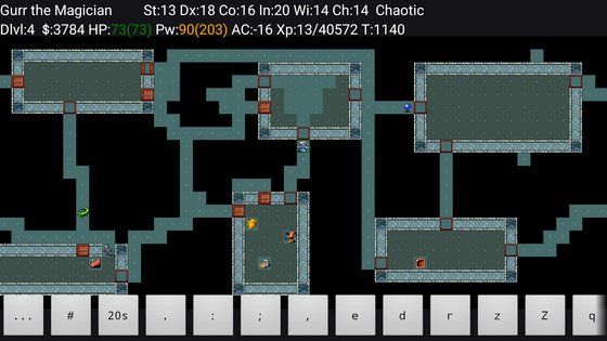 NetHack 3.6.2. Скриншот 1