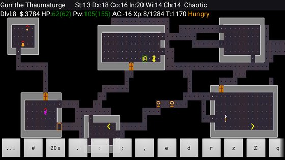 NetHack 3.6.2. Скриншот 3