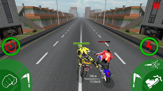 Traffic Moto Bike Attack Race 1.9. Скриншот 1