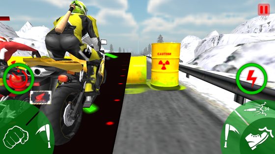 Traffic Moto Bike Attack Race 1.9. Скриншот 3