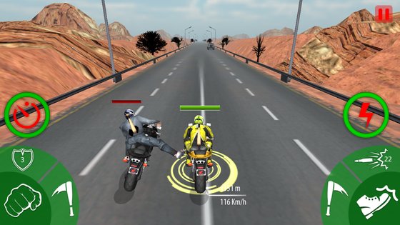 Traffic Moto Bike Attack Race 1.9. Скриншот 5