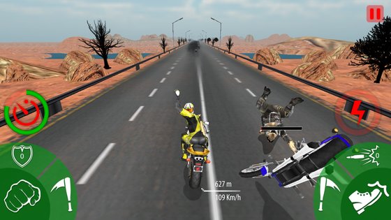 Traffic Moto Bike Attack Race 1.9. Скриншот 6