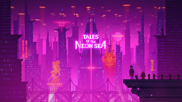 Видео: 14 минут геймплея красочного пиксельного детектива Tales of the Neon Sea