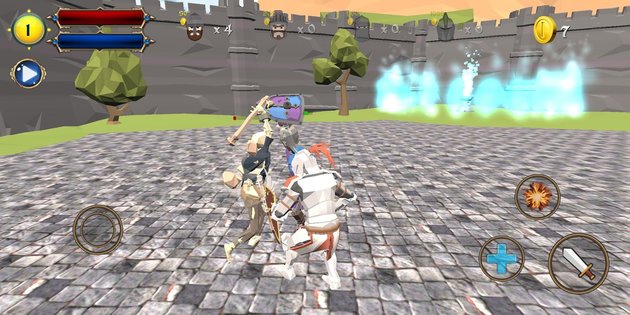 Castle Defense Knight Fight 1.6. Скриншот 2
