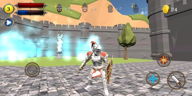 Castle Defense Knight Fight 1.6. Скриншот 4