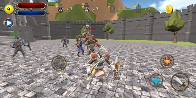 Castle Defense Knight Fight 1.6. Скриншот 8
