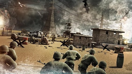 D Day World War II Commando Survival Shooting 1.6. Скриншот 4