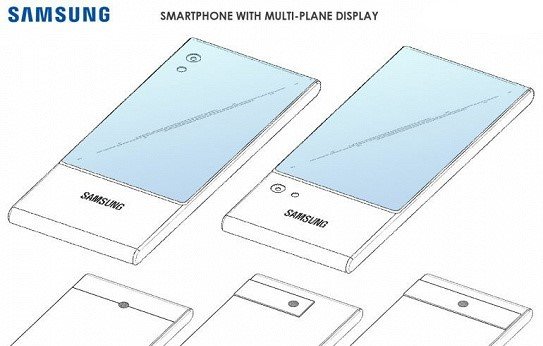 Samsung запатентовала необычный смартфон с тремя экранами