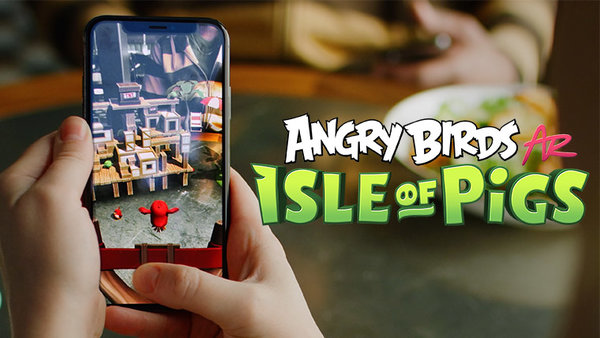 В Angry Birds теперь можно играть в реальности