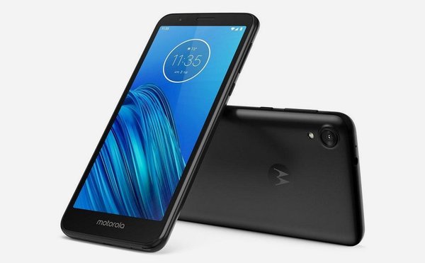 Появился официальный рендер Moto E6 с ещё более толстыми рамками