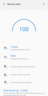 Samsung Обслуживание устройства 13.8.60.4. Скриншот 2