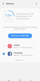 Samsung Обслуживание устройства 13.8.60.4. Скриншот 4