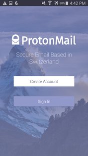 Proton Mail – шифрованная почта 4.0.5. Скриншот 1