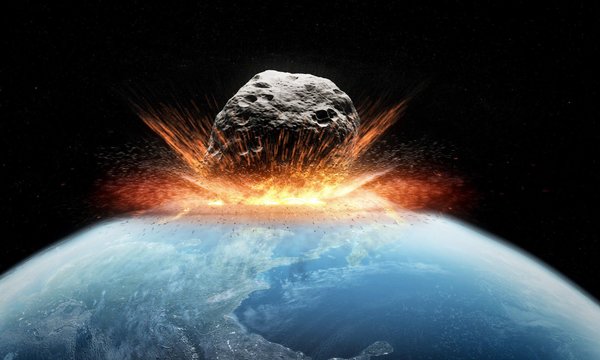 Видео: что произойдёт, если с Землёй столкнётся огромный астероид