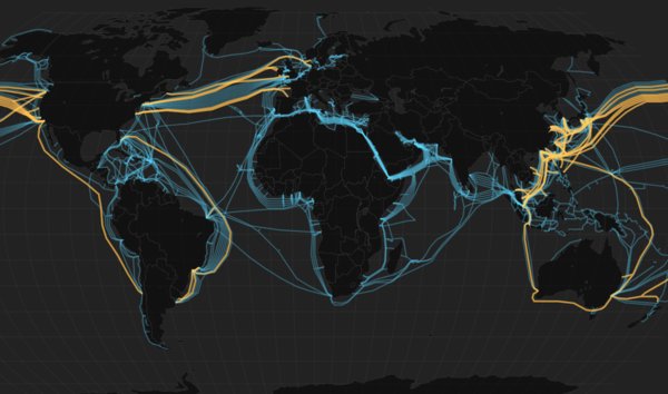 Интернет через океан или как соединяют континенты