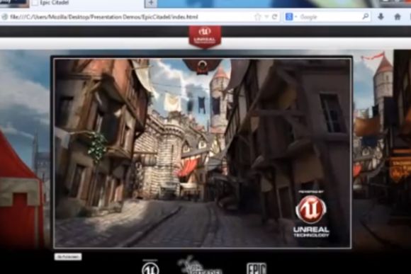 Mozilla и Epic Games портировали движок Unreal Engine 3 в браузер