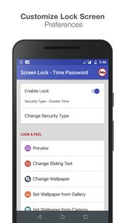 Screen Lock – Time Password 1.6.8. Скриншот 2