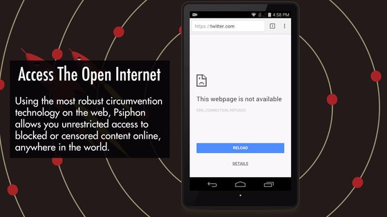 Psiphon Pro 401.0. Скриншот 3