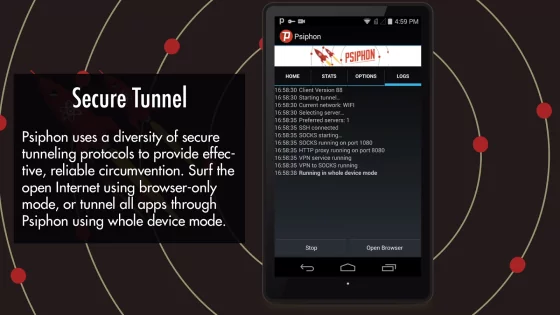Psiphon Pro 424.0. Скриншот 6