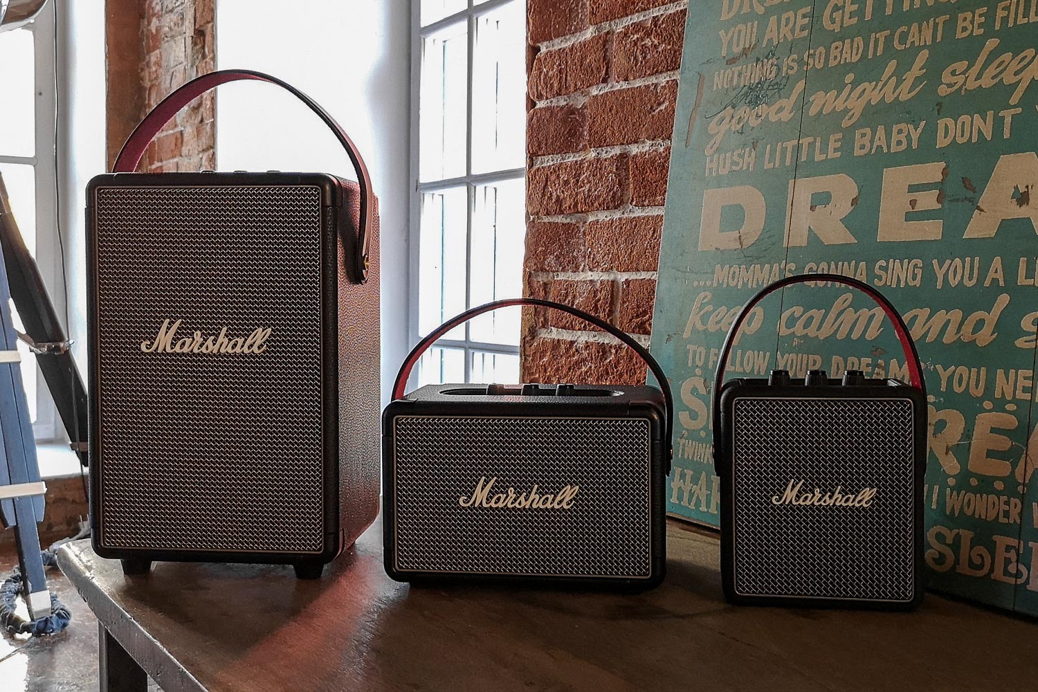 Колонки Marshall для путешествий поступили в продажу