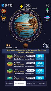 Idle World 7.2.4. Скриншот 3