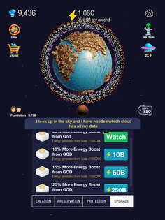 Idle World 7.2.4. Скриншот 10