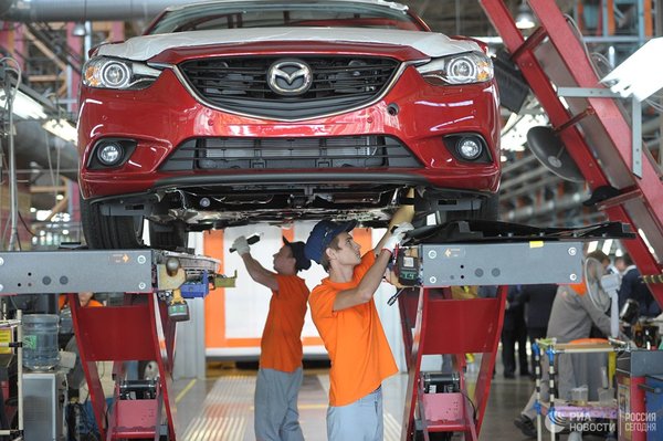В России начато производство двигателей Mazda для японского рынка