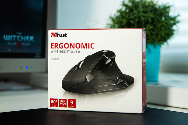Вертикальный глянец: обзор Vergo Wireless Ergonomic Mouse