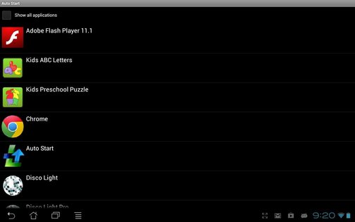 AutoStart No root 2.2. Скриншот 3