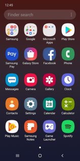 Главный экран One UI Samsung 15.1.03.55. Скриншот 2