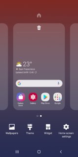 Главный экран One UI Samsung 17.0.00.95. Скриншот 4