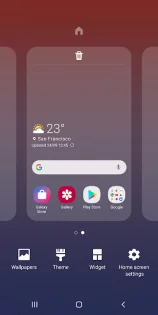 Главный экран One UI Samsung 17.0.01.3. Скриншот 4