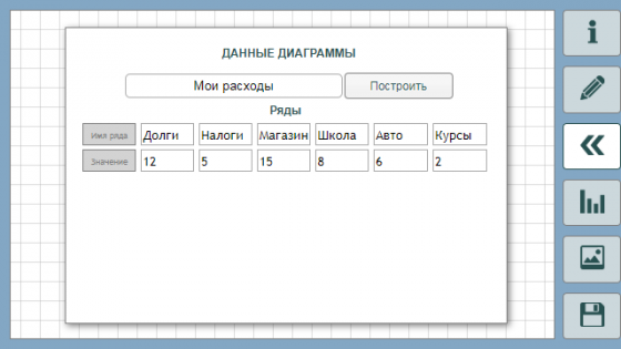 Мастер диаграмм 1.5.0. Скриншот 3