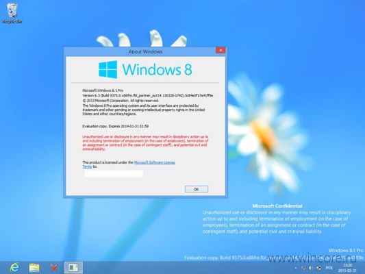 Windows Blue будет именоваться Windows 8.1