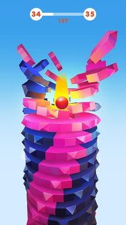 Stack Ball 1.1.95. Скриншот 1