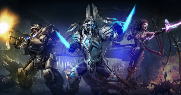 Искусственный интеллект играет в рейтинговом режиме StarCraft 2