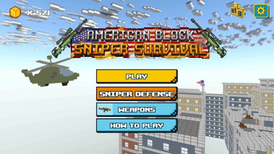 American Block Sniper Survival 1.135. Скриншот 6