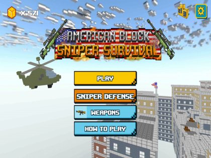 American Block Sniper Survival 1.142. Скриншот 11